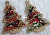 Wonderland Crafts - FLK-300 Bullfinches And Tree