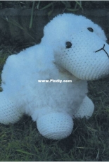 Funnys Haken - Ilse Scheffer - Funny Bunny Furry Sheep - Dutch