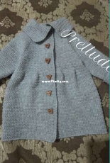 Crochet coat 12 months