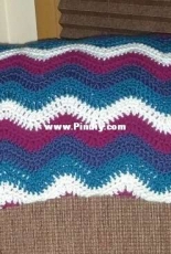 Plain Ripple Afghan