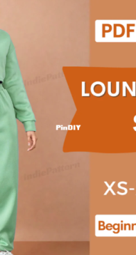 IndiePattern - Marina - Loungewear Set - Sizes XS-XXXL - AIPattern