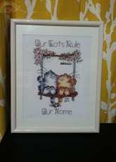 Cross stitcher - Purrfect Partners