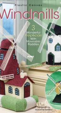 The Needlecraft Shop 843831E Plastic Canvas Windmills