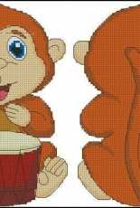 Toy Monkey by White - Free
