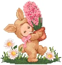 Ellen Maurer Stroh EMS Animal Babies - Bunny Baby XSD