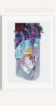 Paradise Stitch - Wisteria by Olga Lankevich