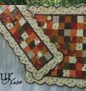 Tops to Treasures-Free Moda Gobble Gobble Table Runner