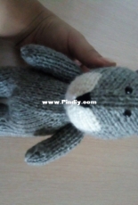 My finished wolf by Amanda Berry.