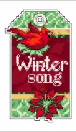 Dimensions 70-08891 - Winter Song Ornament XSD