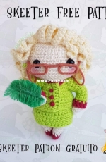Galencaixe Encaixe y Amigurumis - Vita -  Rita Skeeter - Free