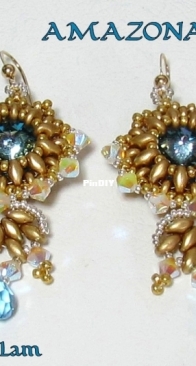 Isabella Lam - Amazonas Beadwork Earrings