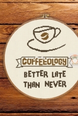 Smart Cross Stitch - Better Late Than Never by Barbara C. - Free