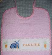 Bavoir pour Pauline