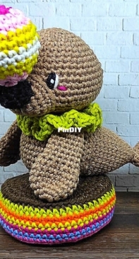 Melani Koo Amigurumi - Melani Halim - Sally the Little Circus Seal