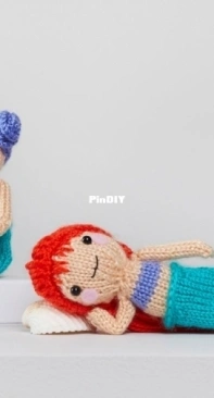 Tina and Nina Mermaid by Nancy Anderson - Free