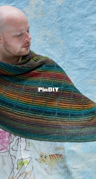 Botanic Shawl by Stephen West