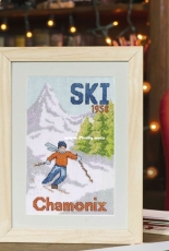 A Vintage Winter by by Jane Henderson from The World of Cross Stitching TWOCS 234 XSD