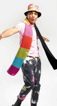 Colorblock Scarf by Premier Yarns Design Team-Free