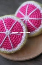 Moist Crocheted Vagina - Julia - Pink Grapefruit - Free