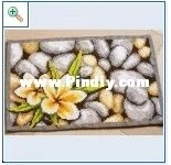 Vervaco PN-0143710 Cushion with stones and Orchid
