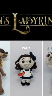 Darth Makers - Valeria Barbosa - Pans Labyrinth: Faun - Ophelia - Pale Man