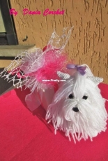 Bomboniera cane maltese