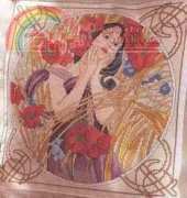 A Mucha - Pillow August