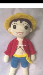 Anny Crochet -  Nguyen Tuyetthuyan - Monkey D Luffy