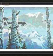 Classic Cross Stitch Can 308 - Light on the Skeena