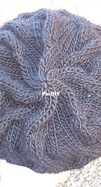 Star Crossed Slouchy Beret by Natalie Larson - Free