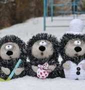 Magic Filament- Tatyana Lysenko- Hedgehog with pouch