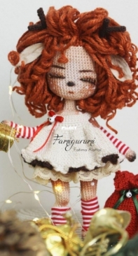 Famigurumi - Fatima Alattar- The Deer Doll - Free