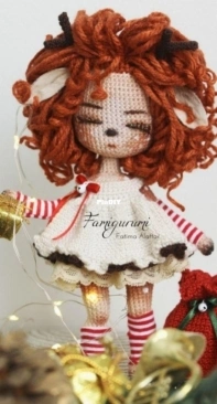 Famigurumi - Fatima Alattar- The Deer Doll - Free