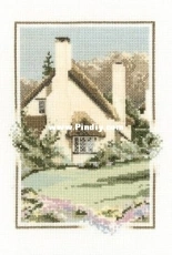 Heritage Stitchcraft JSHR292 Heather Cottage by John Stubbs