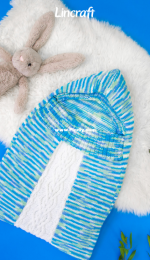 Lincraft - P030 Pram Snuggle Sack - Free