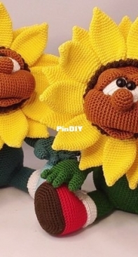 Wunderlichs Kreativchaos - Janine Wunderlich - The Sunflower - De Zonnebloem - Dutch