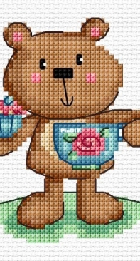 Teatime Teddy by Durene Jones - Free