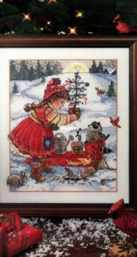 This Years Tree from Better Homes and Gardens - Treasures in Needlework - Summer 1993 XSD