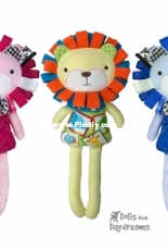 Dolls And Daydreams - ITH Machine Embroidery Big Lion