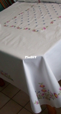 Embroidered Tablecloth
