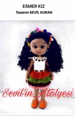 Sevilin Atolyesi - Sevil Kuran - Brunette Doll - Turkish - Free