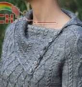 Grey Havens Pullover by Maria Olson