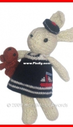 HandMadeAwards - Loly Fuertes - Sailor Bunny with her Puppy Dog