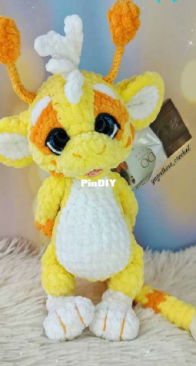 Toys Workshop - Viktoria Yagodkina - Sunny Dragon Friend - English Translated
