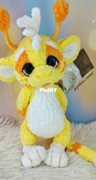 Toys Workshop - Viktoria Yagodkina - Sunny Dragon Friend - English Translated