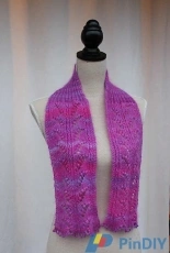 Bertechildis Scarf by Lanja Sámsdóttir -Eng-Free