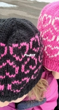 Heart Hat for Valentines Day by Cortney Larson-Free