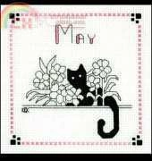 Calico Crossroads - Mini-Kats Bloomin Kat (May) XSD