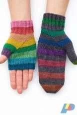 Palmistry Mittens by Stephanie Lotven-Free