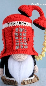Pam Pino Design - Nazeli Mkrtchyan-Tadevosyan - Telephone Booth Gnome